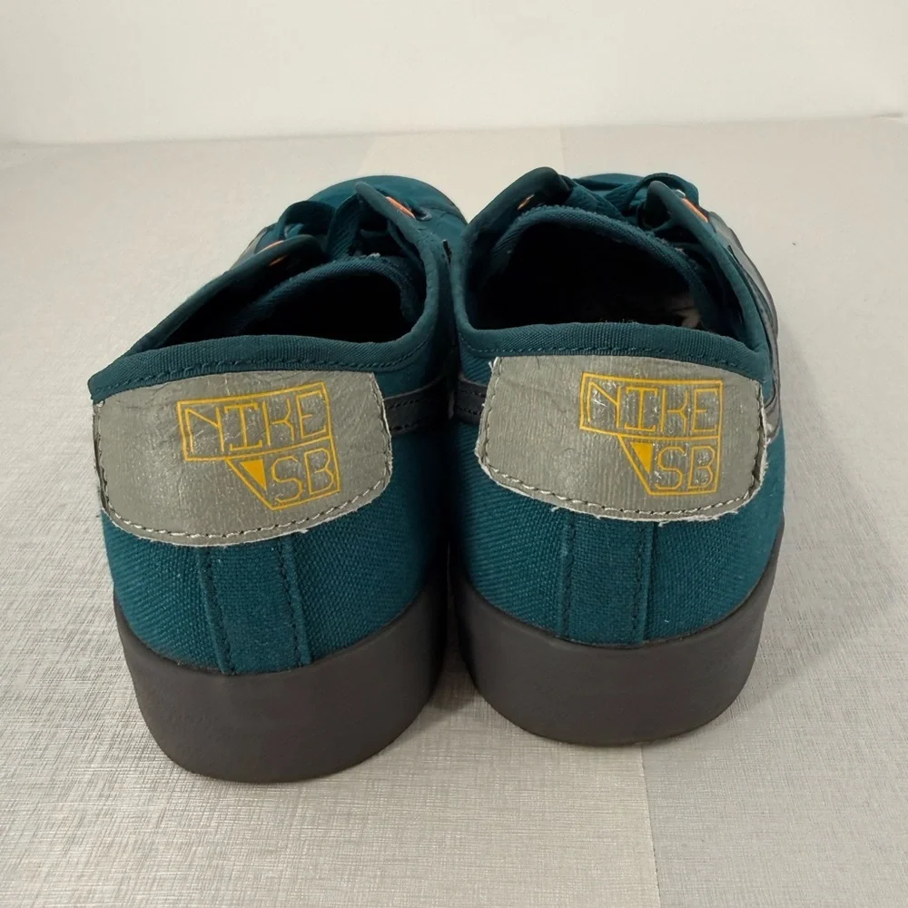 Nike Daan Van Der Linden X Nike Blazer Court SB Midnight Turquoise Blue Size 8